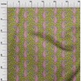 thumbnail image 2 of oneOone Tissu Polyester Lycra Imprimé Floral & Paisley au Mètre 56 Pouces de Large, 2 of 4