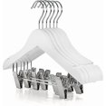 thumbnail image 5 of Set of 2 Hangers in White for Children - 44.5cm, 5 of 5