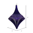thumbnail image 2 of Vickerman MT194066D 8 Po. Ornement Candy Glitter Drop Violet, 2 of 3