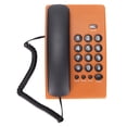 thumbnail image 4 of Téléphone Filaire, Fonction Muet Dernier Numéro Fixe Multifonctionnel Pause Sans Pile pour Bureau pour Maison Rouge, Rose, Bleu, Orange, Rouge Rosé, 4 of 8