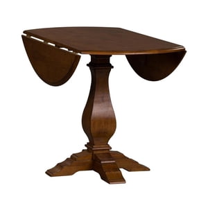 Liberty Furniture Creations II Table à manger pour le piédestal de la feuille de goutte