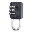 thumbnail image 3 of 4-Digit Password Combination Padlock Zinc Alloy Suitcase Smart Password Lock, 3 of 10