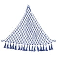 thumbnail image 2 of Toys Storage Hammock, Stuffed Animal Storage Net  Tassel Cotton Rope Space Saving  For Home Royal Blue, 2 of 8