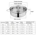 thumbnail image 4 of HLONK Vegetable Steamer Multiple Layers Steamer Home Supply, 4 of 7