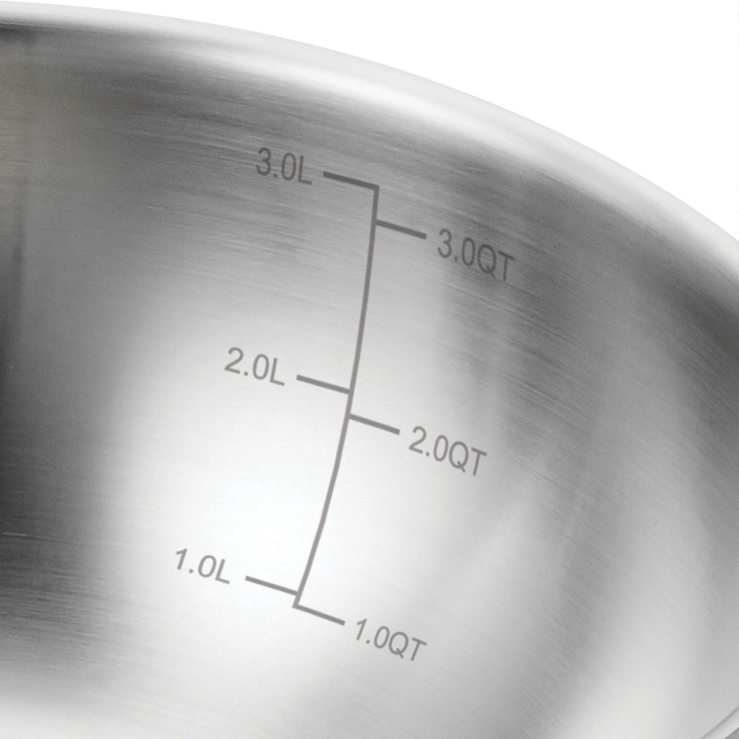 Tramontina Utsava Tri-Ply Clad Stainless Steel Covered Kadai