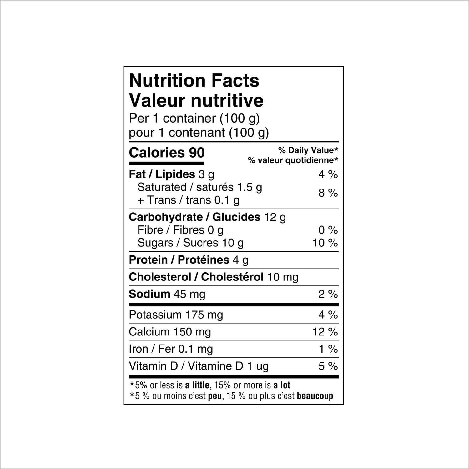 Activia Yogourt Probiotique, Sans Lactose, Fraise/bleuet/pêche/mangue, 12x100g