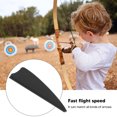 thumbnail image 4 of Feather Fletching, Plastic Feather Fletching Light Weight Easy To Use  for Archery White,Black,Green,Red, 4 of 8