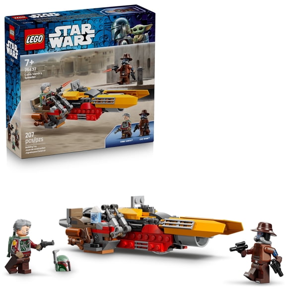 LEGO Star Wars La Motojet de Cobb Vanth, Ensemble de Construction de Jouet 75437