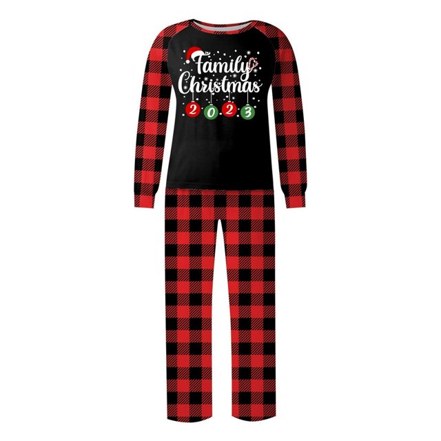 Pyjamas de Noël Assortis pour Hommes Ensembles de Pyjamas de Vacances pour la Famille