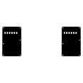 thumbnail image 3 of maskred Tremolo Cavity Cover Wear-resistant Back Plate Rustproof Back Cover Guitar Pickguard DIY Accessories Scratch Plate Black 2Set, 3 of 6