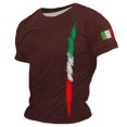 thumbnail image 3 of T-Shirt Graphique Décontracté pour Hommes T-Shirt Polyvalent pour Tous les Jours Design à Col Rond Élégant pour Sorties Sociales Coupe Légère et Confortable, 3 of 3