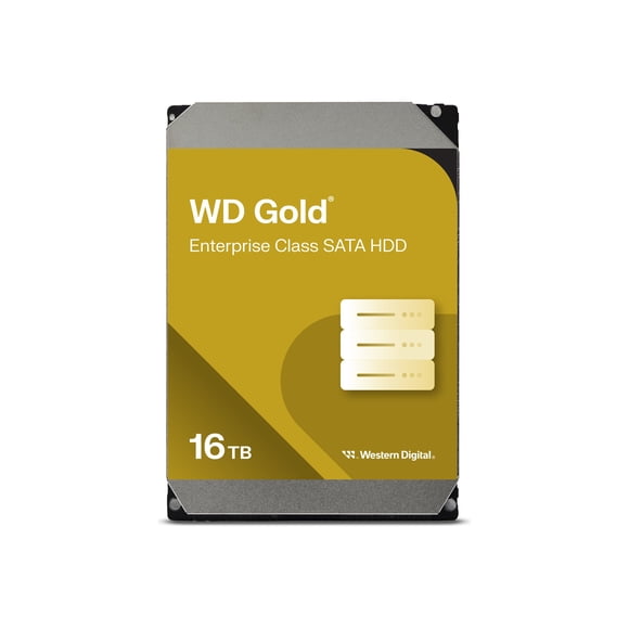 WD Gold WD161KRYZ - Hard drive - 16 TB - internal - 3.5" - SATA 6Gb/s - 7200 rpm - buffer: 512 MB