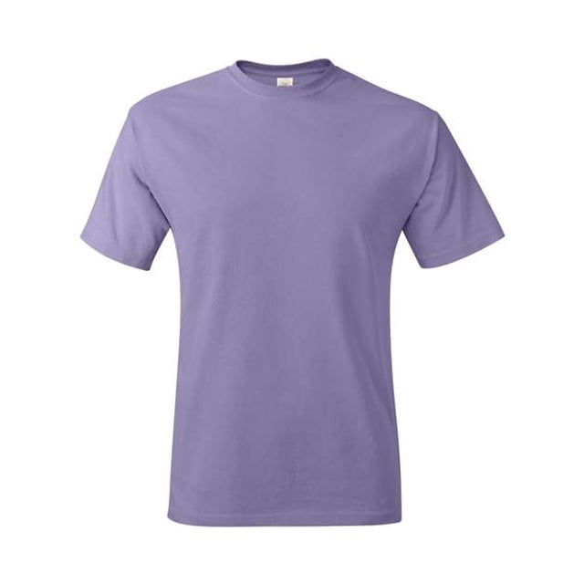 Hanes 5250 Tagless T-Shirt Lavender Purple Medium