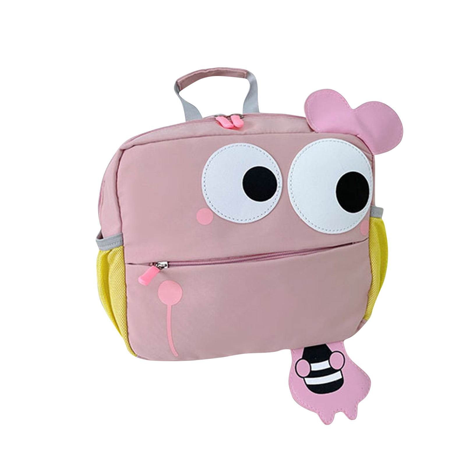 Dvkptbk School Backpack Elementary School Backpack Large Capacity Polyester School Bag Sports Bag