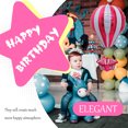 thumbnail image 4 of MasteelfCA 4 Pcs Hot Air Balloon Shape Aluminum Film Balloons Party Balloons Photo Props, 4 of 8