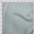 thumbnail image 4 of oneOone Velvet Light Grayish Blue Fabric Travel Craft Projects Decor Fabric Printed By The Yard 58 Inch Wide, 4 of 4