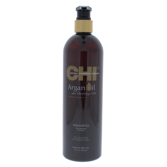 Argan Oil Plus Moringa Oil Shampoo by CHI for Unisex - 25 oz Shampoo