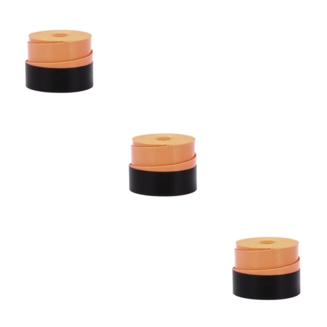 mmirethe Badminton Racket With Quick To Dry Technology - Long Lasting Grip Tape Multiple Surface Racket Over orange roll pack 3Set