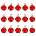 thumbnail image 1 of Unique Bargains Pendentifs Perles Factices 8 mm, Lot de 150 Perles Rondes Imitation Perle, Rouge Doré, 1 of 6