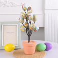 thumbnail image 4 of Birdeem Pot de Pâques Œufs Taches Pot de Fleurs Extérieur Cour Décoration de Pâques, 4 of 12