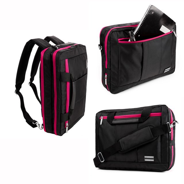 Professional Travel Work Daily Use Backpack Shoulder Carrying Case for 13-14 inch Laptops, iPad Pro 12.9, Surface Pro 8