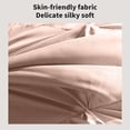 thumbnail image 4 of Velvet Twirl Pillow with Breathable All-Cotton Cover, Premium Support Pillow Core Washable Design, Hypoallergenic Bed Pillow for Side Back Sleepers Multiple Colors Heights, Beige, 4 of 6