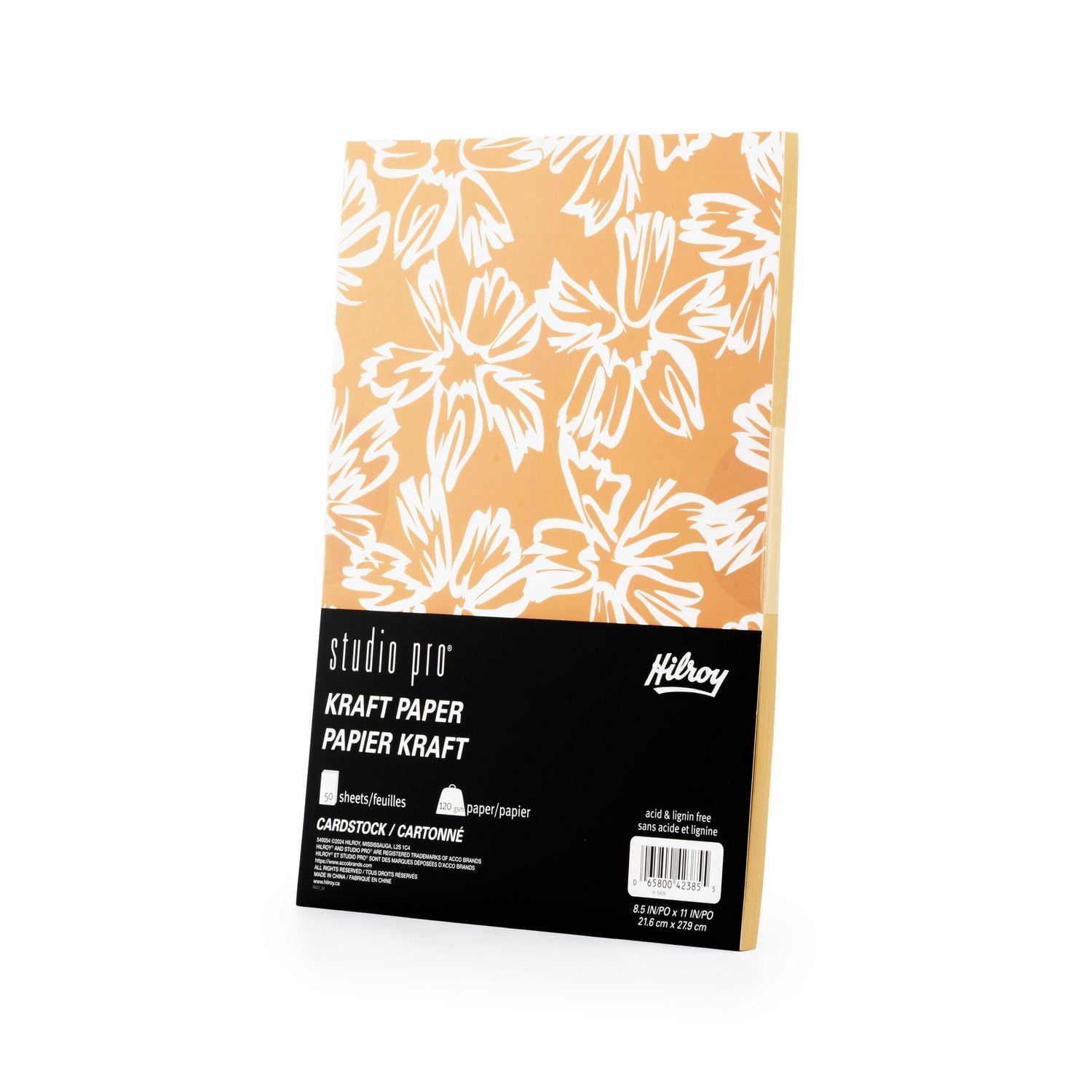 Papier cartonné kraft Hilroy® Studio Pro® 8,5 x 11, 50 un