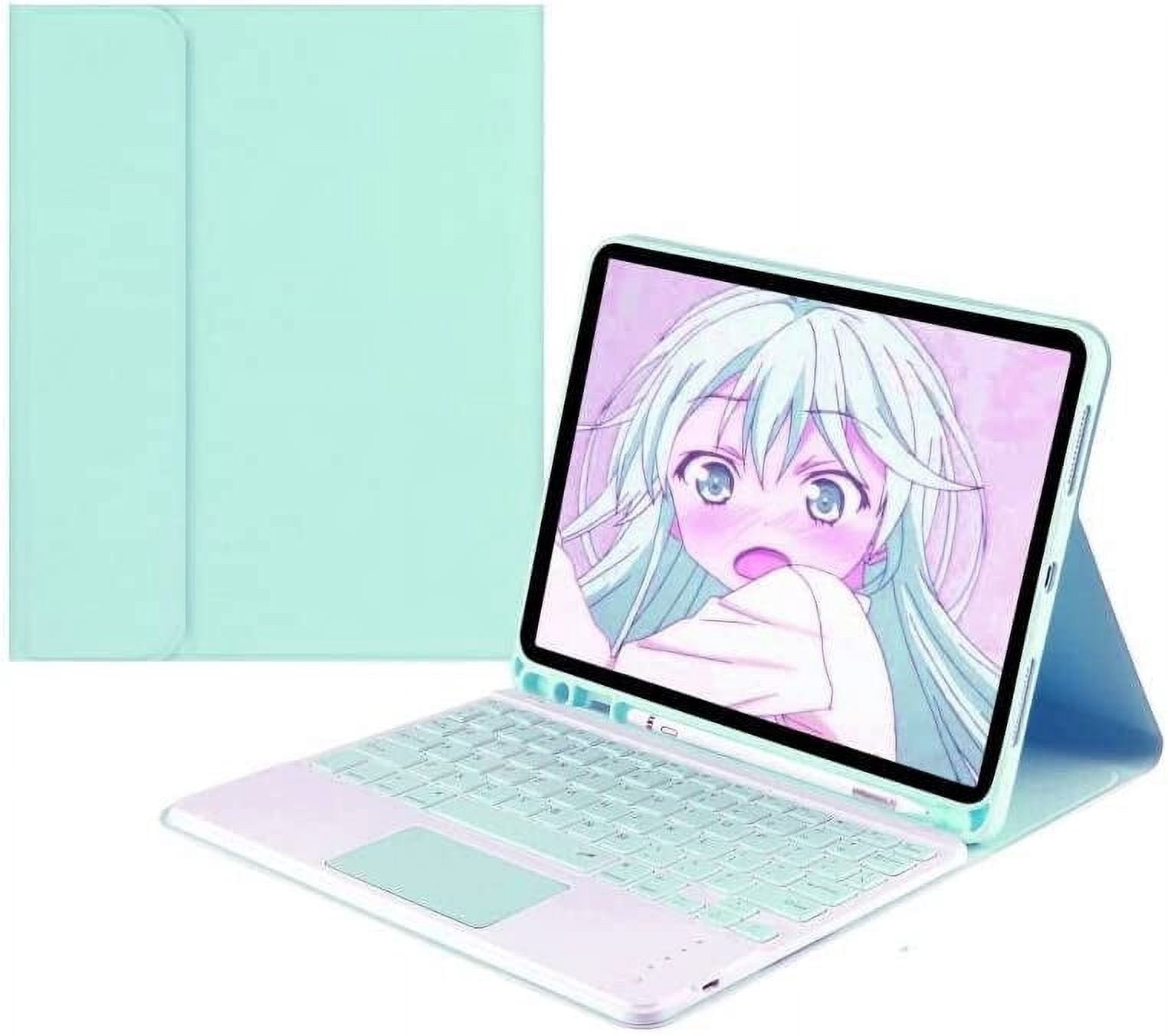Galaxy Tab A7 10.4 inch 2020 SM-T500/T505/T507 Touch Keyboard Cover Magnetic Detachable with S Pen Holder Color Bluetooth Keyboard case for Galaxy Tab A7 10.4''