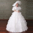 thumbnail image 4 of KEMAO Robe de Bal Victorienne Rococo Renaissance Baroque Marie-Antoinette Robes Période Historique Costumes du XVIIIe Siècle, 4 of 5