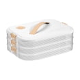 thumbnail image 1 of XZNGL Household Dumpling Box Kitchen Refrigerator Freezer Chronograph Multi-Layer Transparent Food-Grade Ravioli Dumpling Vegetables Etc Storage Preservation Box, 1 of 1
