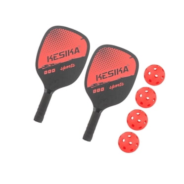 Palettes de Pickleball Professionnelles Prise Confortable avec Sac Ensemble de Palettes de Pickleball 4 Balles Raquettes