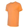 thumbnail image 2 of Hanes Adult X-Temp Unisex Performance T-Shirt, S, Neon Orange Heather, 2 of 5