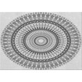 thumbnail image 1 of Ahgly Company Machine Washable Indoor Rectangle Transitional Platinum Gray Area Rugs, 5' x 7', 1 of 7