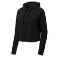 thumbnail image 1 of Gravity Threads Ladies Moisture Wick Crop Top Hoodie Pullover, Black M, 1 of 1