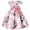 Pink, variant on LUOGENLI Dress Toddler Kids Girls Floral Flowers Prints Short Sleeves Beach Straps Dress Princess Clothes Easter Dress for Girls 2025 Green 2 Years