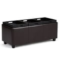 thumbnail image 2 of Franklin - 3 Tray Storage Ottoman, 2 of 7