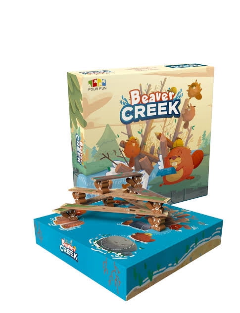 Beaver Creek Family-Friendly Strategy Board Game – English Version, By Asmodee