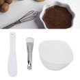 thumbnail image 1 of Bowl Brush Set, Skin Friendly Silicone Facial  Kit Portable  for Making a, 1 of 7