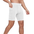 thumbnail image 2 of SHIXIAOO Pantalon de Compression Moulant pour Hommes Entraînement Physique Course Extensible Basketball Base Entraînement Pantalon D\'entraînement Physique 4 8, 2 of 5