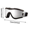 thumbnail image 2 of Stylish Pet Sunglasses Protective Goggles With Adjustable Head Strap For Shielding During Outdoor Adventures And Safe Driving Experiences, 2 of 5