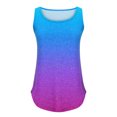 thumbnail image 5 of LSLJS Débardeurs à Col Rond pour Femmes Mode Femme Blouse Sans Manches à Col Rond T-Shirt Imprimé Hauts Amples Blouse, 5 of 5