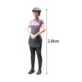 thumbnail image 1 of Figurines de Filles 1/64 Modèle Figurine Miniature Personnes Figurines Serveuse Personnes Figurines Figurines pour Accessoires de Scène Bricolage, 1 of 8