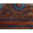 thumbnail image 4 of oneOone Georgette Viscose Fabric Leaves & Floral Block Print Fabric BTY 42 Inch Wide, 4 of 4