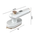 thumbnail image 3 of For Clothes, Powerful Handheld Clothing, Portable Travel Steam Iron, Garment, Wrinkles Remover For Clothing, 3 of 7