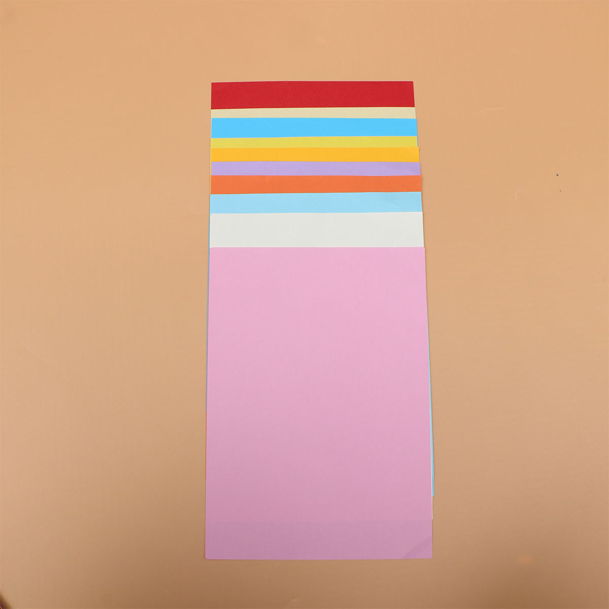 LITINKIMI 36Pack Rectangular Coloured Paper A4 Size Practical Design for School Office Use