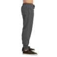 thumbnail image 3 of Men‘s Open Bottom Terry Sweatpants  Elastic Drawstring Waistband  Charcoal Grey S,charcoalgrey(joggers),L, 3 of 4