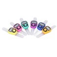 thumbnail image 1 of Clicker Counter, Lightweight Electronic Finger Counter Adjustable Ring Colourful  For Stadiums, 1 of 8