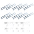 thumbnail image 1 of Miangastore Support de Lustre Durable Installation Facile Lot de 10 3.7X0.7In, 1 of 9