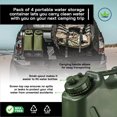 thumbnail image 4 of Scepter BPA Durable 5 Gallon Portable Water Storage Container (4 Pack), 4 of 9