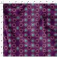 thumbnail image 4 of Soimoi Purple Rayon Fabric Sun Mandala Print Sewing Fabric Yard 56 Inch Wide, 4 of 5